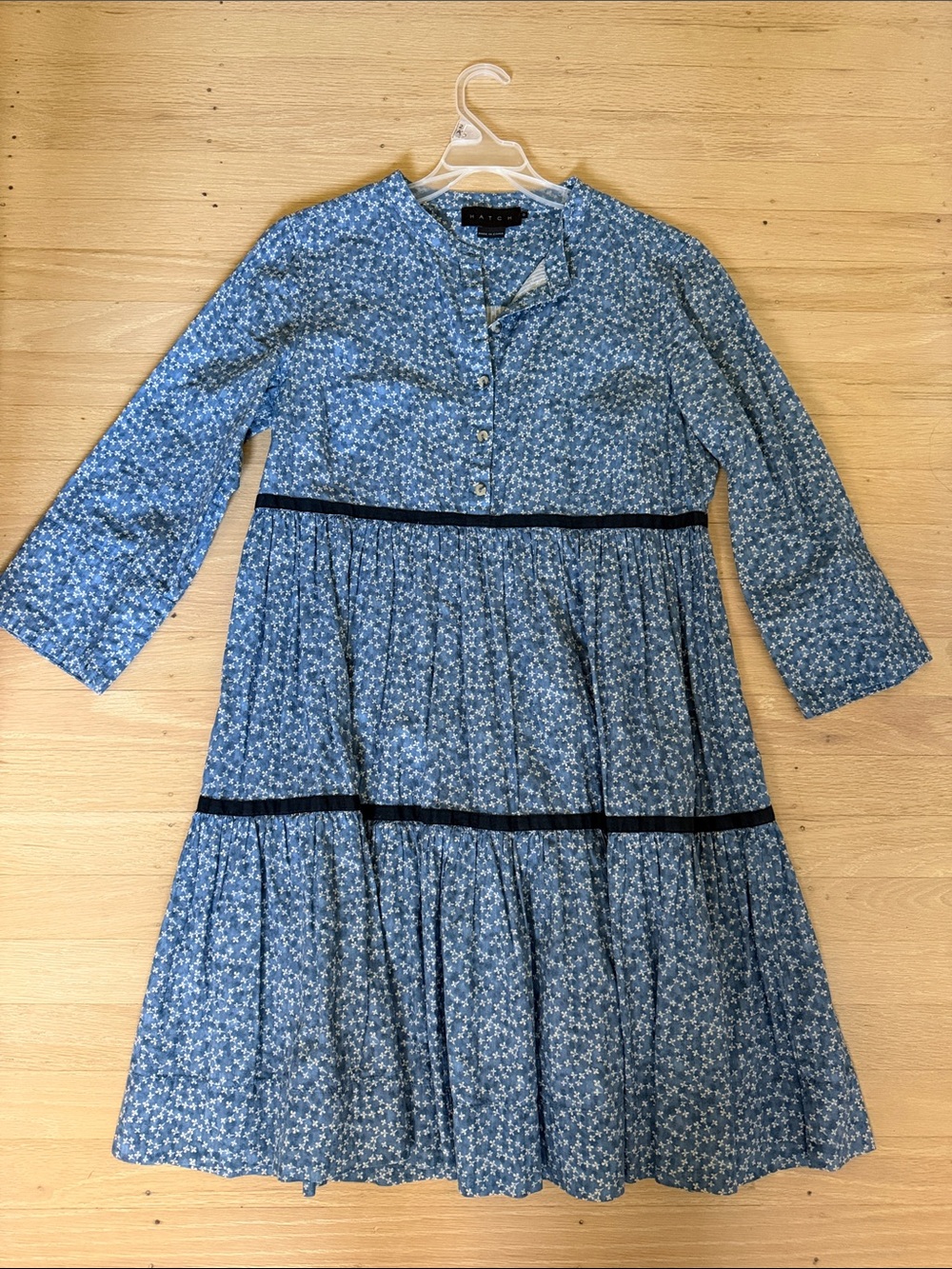 Hatch Maternity Harper dress babydoll floral dress